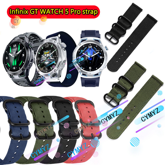 Infinix GT WATCH 5 Pro Dây đeo Nylon Infinix GT 5 Pro Dây đeo thể thao