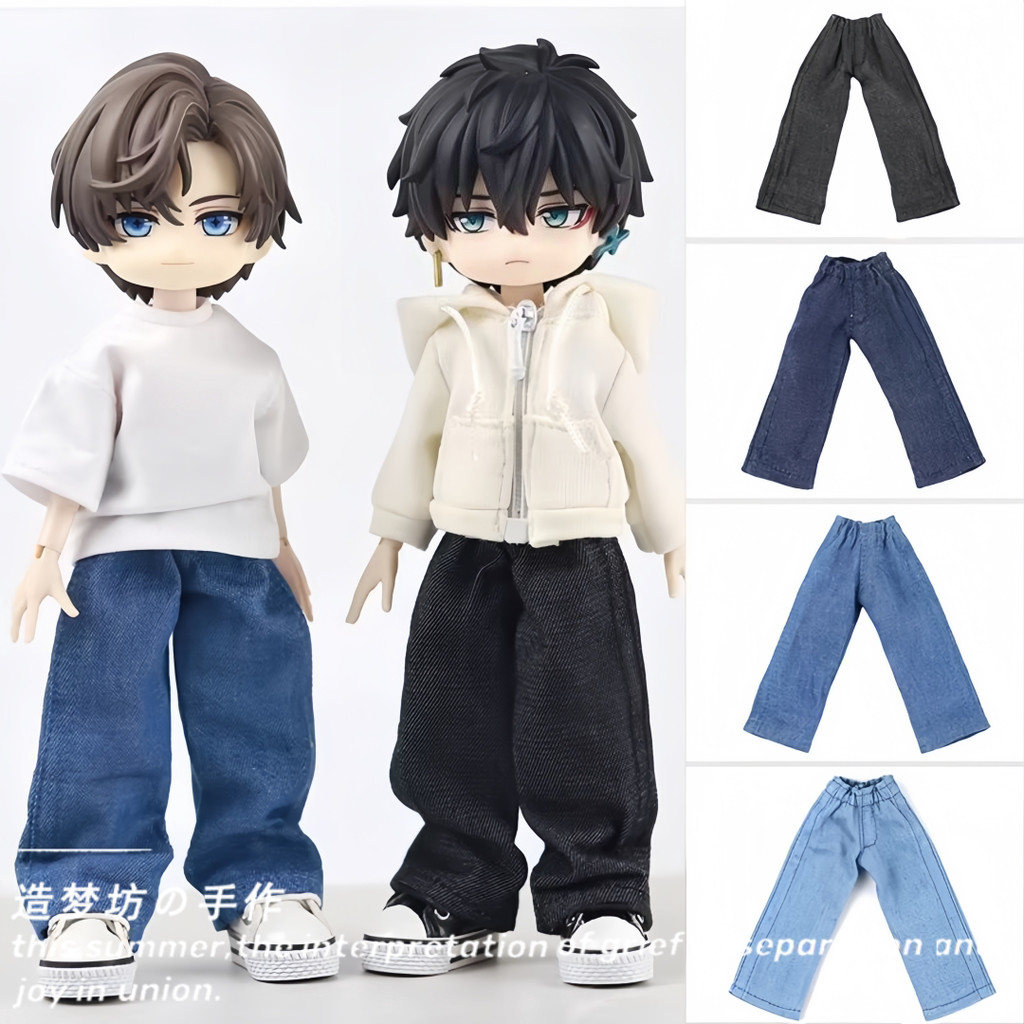Bjd Quần Áo Bé Ami 2 Quần Ami 3 Quần ob11 Quần Lau Quần Jean Cổ Tích Cơ Thể Mặt Trăng Đầu Tiên 12 Đi