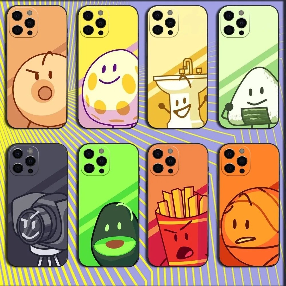 Ốp điện thoại TP-1 Bfdi Battle For Dream Island cho iPhone 16,15,15,14,13,12,11, Pro, X, XS, Max, XR