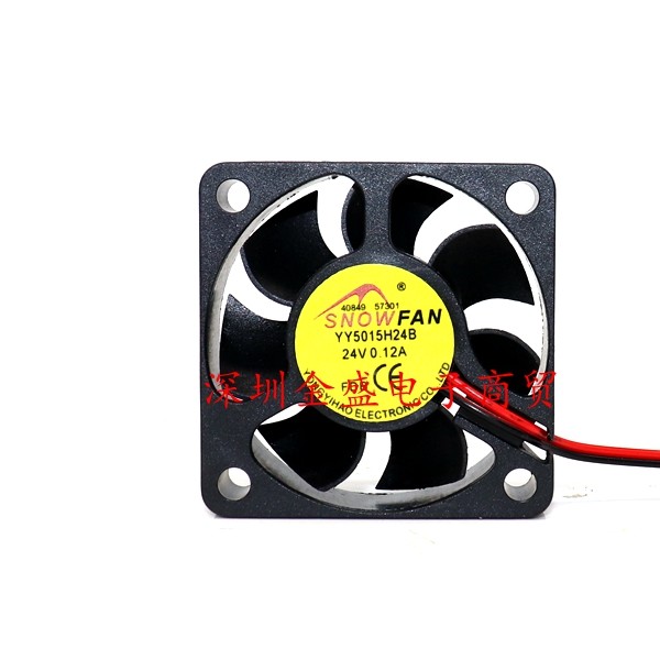 Quạt làm mát SNOWFAN YY5015H24B 5015 Quạt biến tần bi kép 5CM 24v