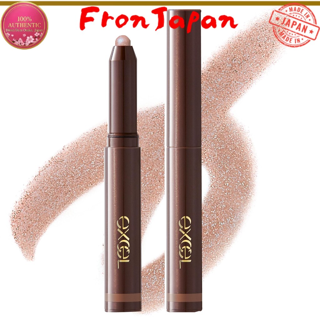 Excel Bóng Mắt Gloom On Fit Shadow GF13 Sugar Spice Waterproof 【FromJapan】