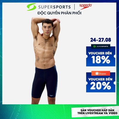 Quần Bơi Nam Speedo Endurance+ Tech Panel - Xanh Navy - 8-00522418662 ADS17