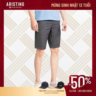Quần Short Thể Thao Aristino Regular Fit Polyamide Thoáng Mát Chống Thấm Nước ASO055AS2