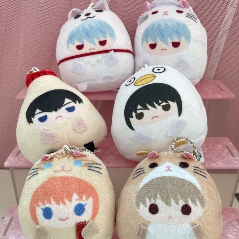 Gintama Sang Trọng Búp Bê Đất Sakata Gintama Lòng Bàn Bánh Bao Elizabeth Mặt Dây Chuyền Sogory Will 