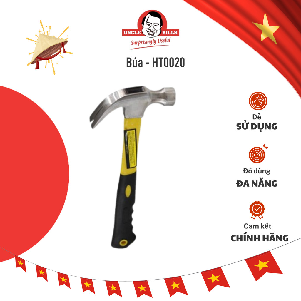 Búa nhổ đinh UNCLE BILLS HT0020