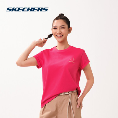 Áo Thun Tay Ngắn Nữ Skechers CNY Short Sleeve Tee - SL126W529-00FA