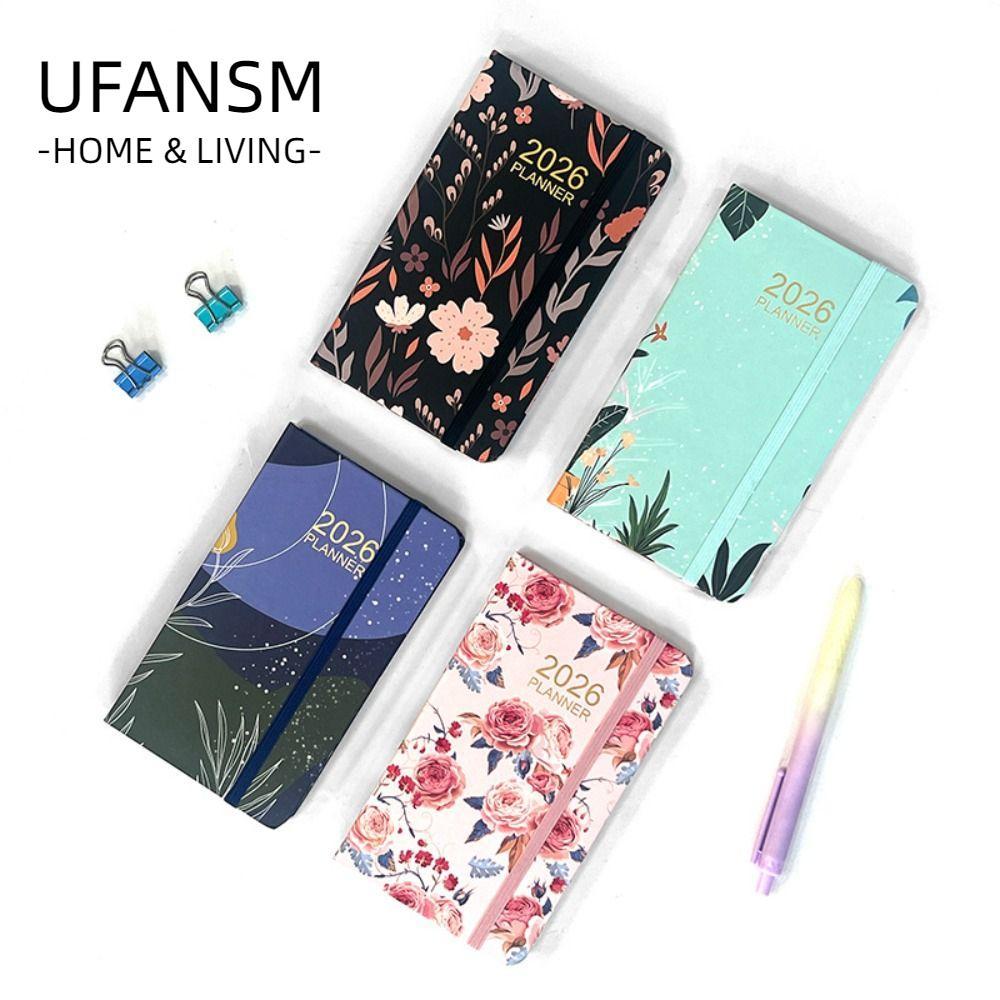 UFASM 2026 Pocket Planner, A6 Jan.2026 - Dec.2026 Lịch bỏ túi 2026, Lịch trình nghị sự hàng tuần và 