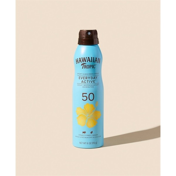 Xịt chống nắng Hawaiian Tropic Sunscreen Spray 170g - SPF 50 (Mỹ)
