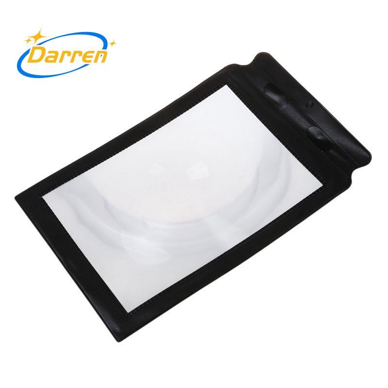 A4 Full Page 3x Tấm Kính Phóng Đại Lớn Sách Hỗ Trợ Đọc Sách