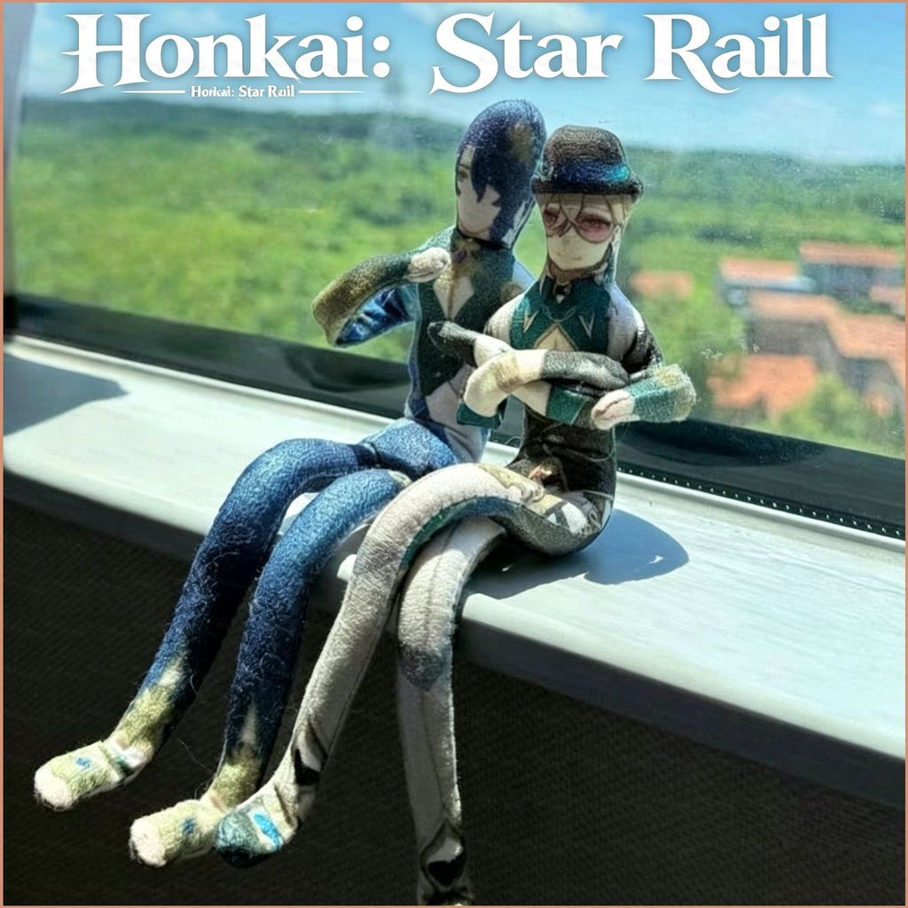 Dub Honkai: Star Rail Phainon Anaxa Blade Plushie Trừu tượng Khung dây có thể đặt ra Chuột khô Búp b