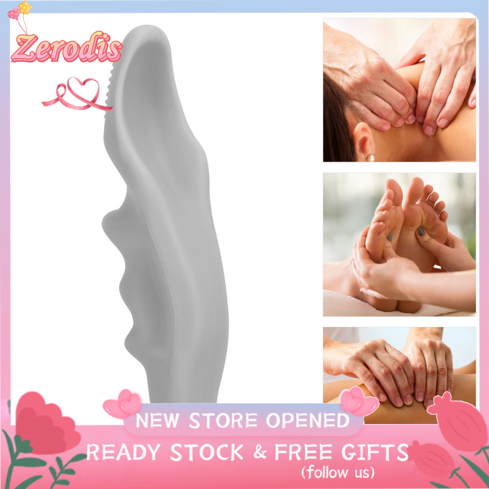 Zerodis ZJchao Deep Tissue Massage Silicone Pain Relief Point Thumb Saver Tool cho Body Leg Hip Mass