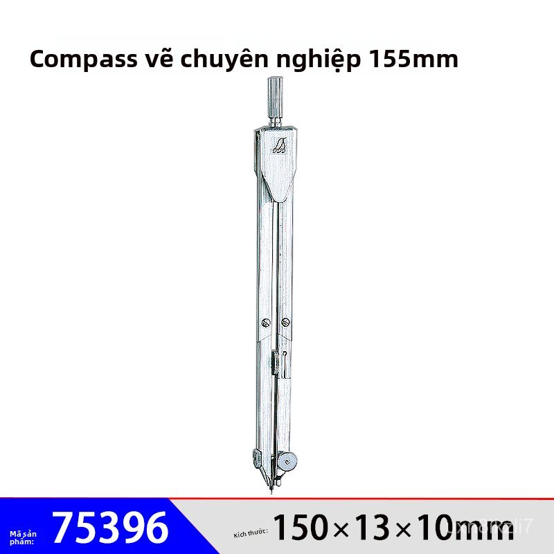 Compa vẽ kỹ thuật bằng đồng Nhật Bản, compa đo vẽ công trình kim loại chính xác