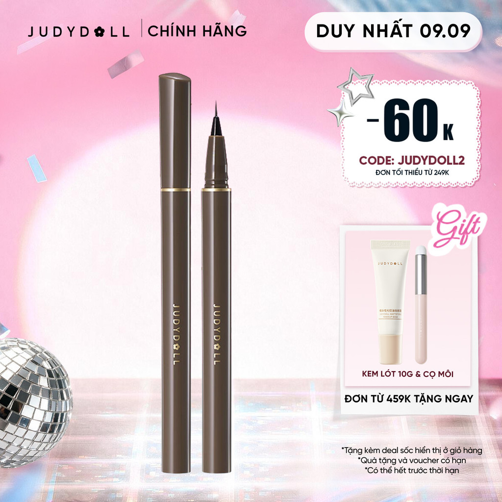 Judydoll Bút kẻ mắt siêu mảnh Skinny liquid Eyeliner