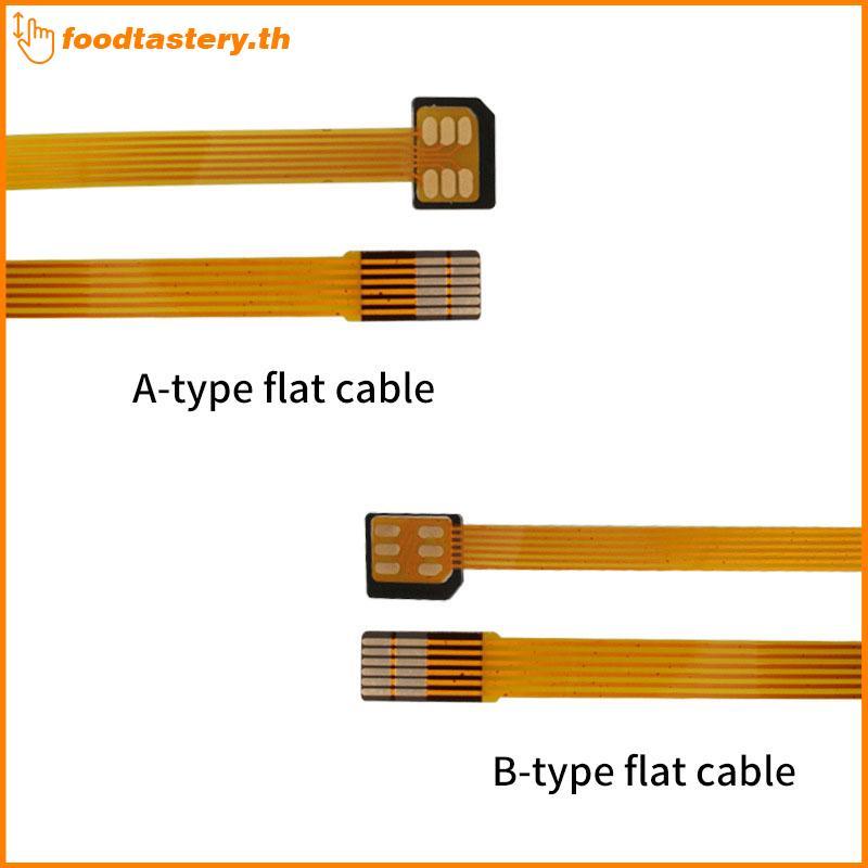 FTY Nano 4FF Bộ chuyển đổi thẻ Sim Cáp mở rộng FPC sang Nano 4FF Micro 3FF Tiêu chuẩn 2FF Sim Usim C