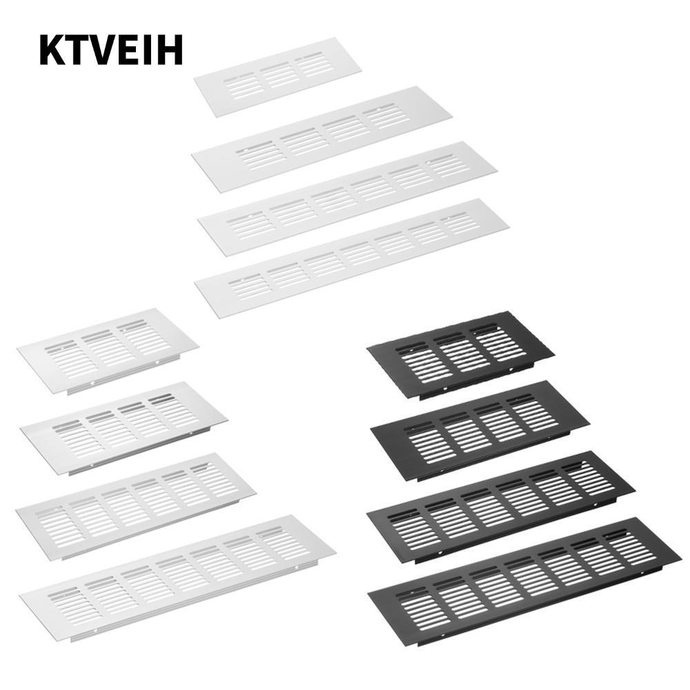 KTVEIH Air Vent Decor Grommet Bền Tủ Quần Áo Giày Louver Hợp Kim Nhôm Lỗ Đồ Trang Trí