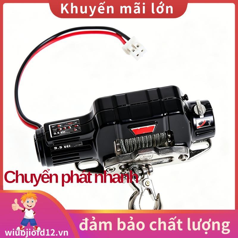 Tời điện kim loại RC cho bánh xích RC 1 / 10 / 12 / 14 / 24, Tương thích với xe RC địa hình H12, MN,