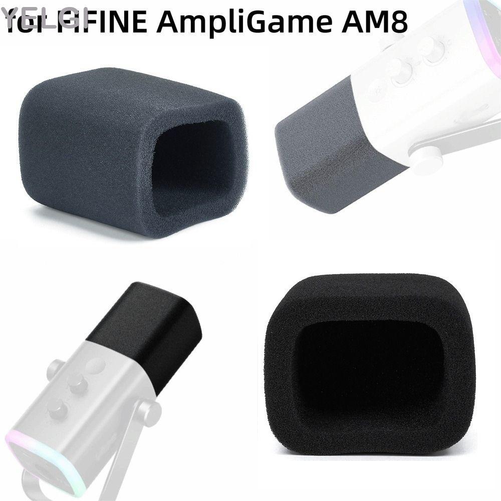 YELGI 1 Chiếc Mic Kính Chắn Gió, Miếng Đệm Micro Thay Thế Bọt Biển, Tăng Cường Âm Thanh Giảm Tiếng Ồ