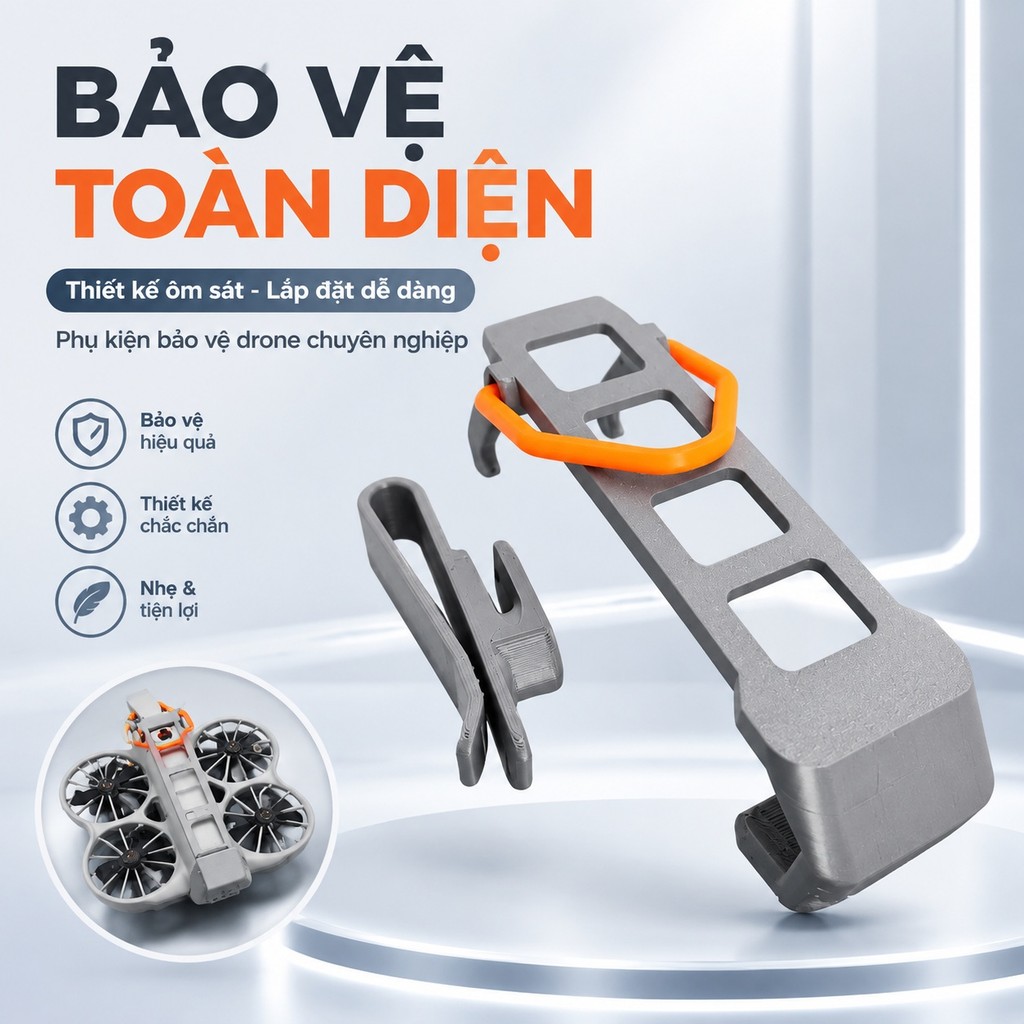 Dành cho DJI Neo 2 Belt Mount Holster, Kẹp tháo nhanh in 3D có bảo vệ Camera tích hợp cho phụ kiện m