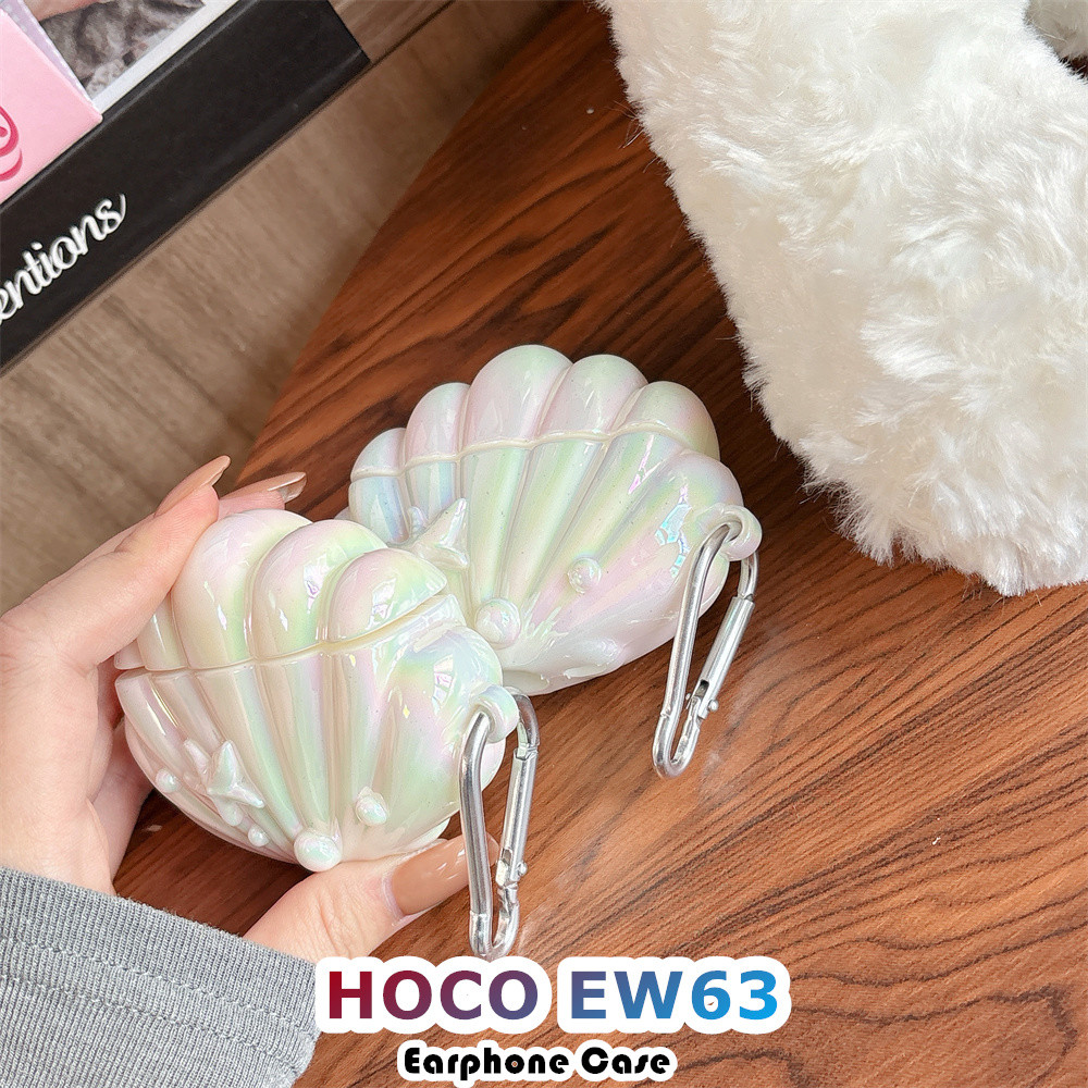 【Hot sale】Cho HOCO EW63 ốp tai ng Case Vỏ màu sắc Vỏ Bảo Vệ Hộp Sạc Tai Nghe NO.1