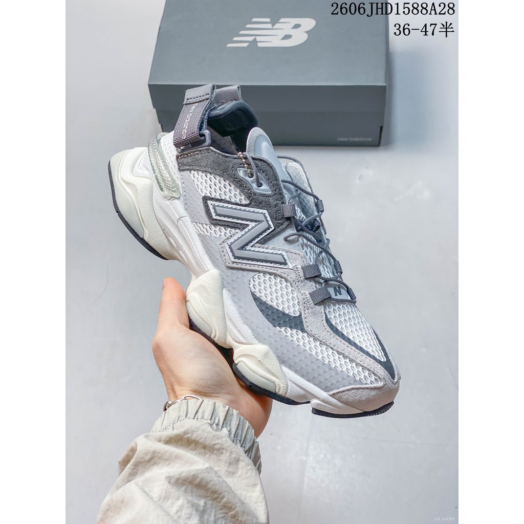 Giày NB9060 mule nam nữ hai kiểu mang nhẹ thoáng khí phù hợp streetwear sportstyle