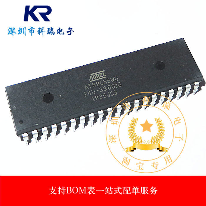 AT89C55WD-24PU AT89C55WD DIP40 8-Bit 51 Vi Điều Khiển Thương Hiệu Mới Chính Hãng