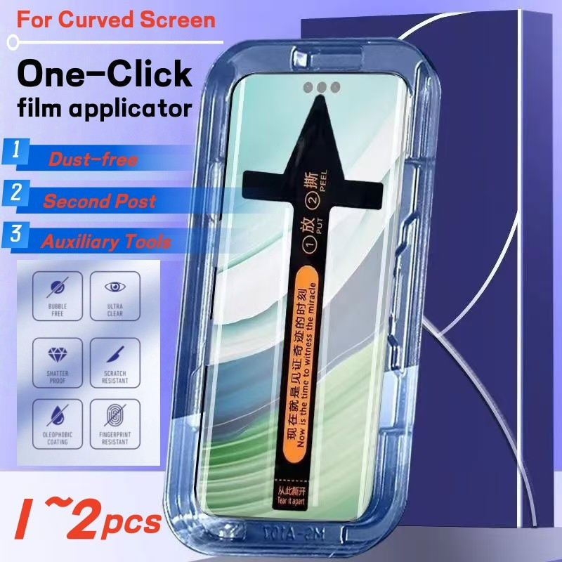 Dễ dàng cài đặt Phim kính cường lực bảo vệ màn hình cong cho vivo X80 X80 Pro X90 X90 Pro X90 Pro X9