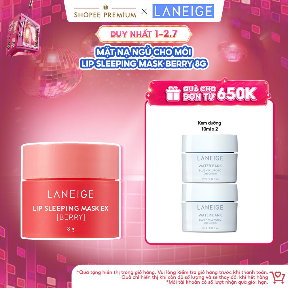 Mặt nạ ngủ cho môi Laneige Lip Sleeping Mask Berry 8g