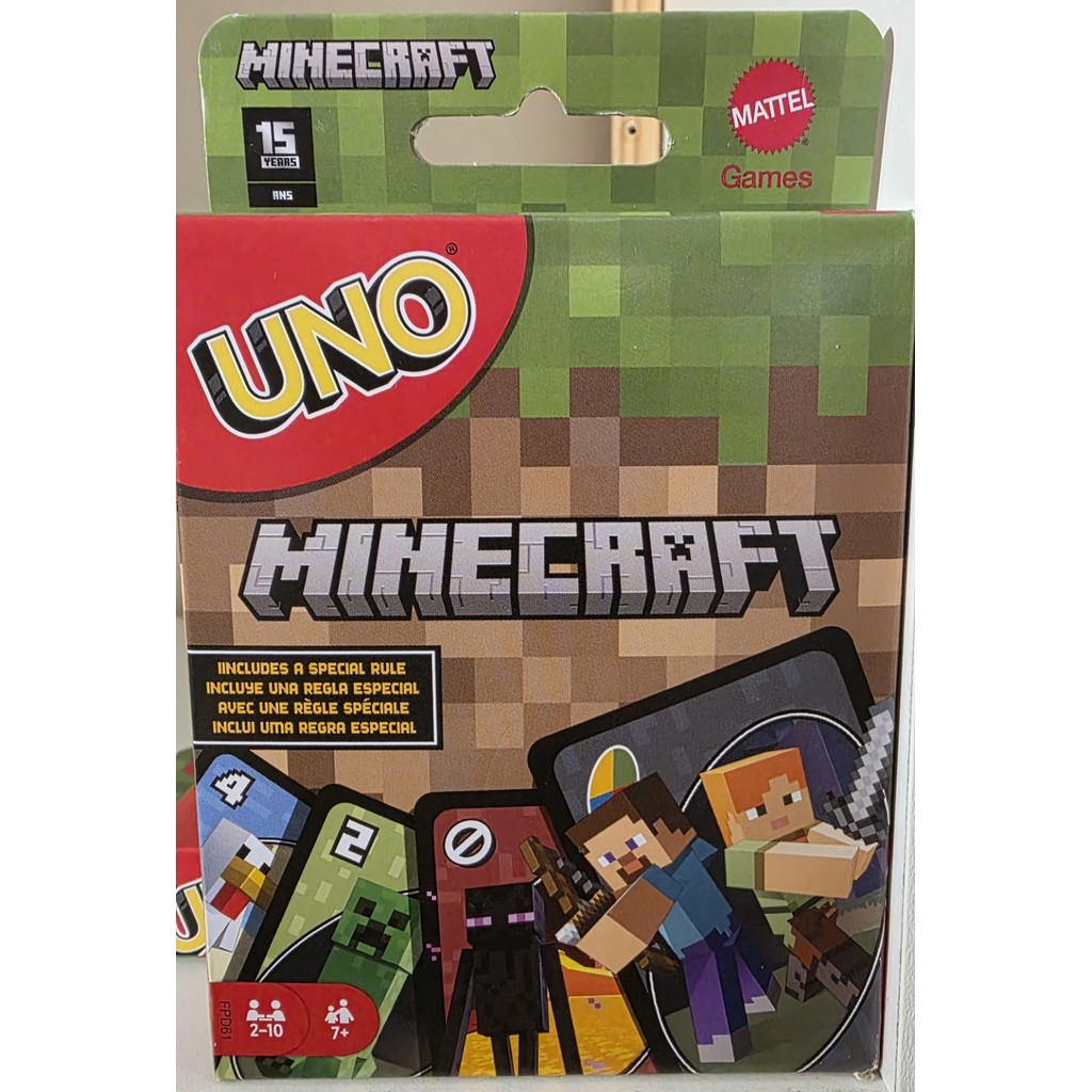 Trò chơi bài UNO Minecraft NIB mới