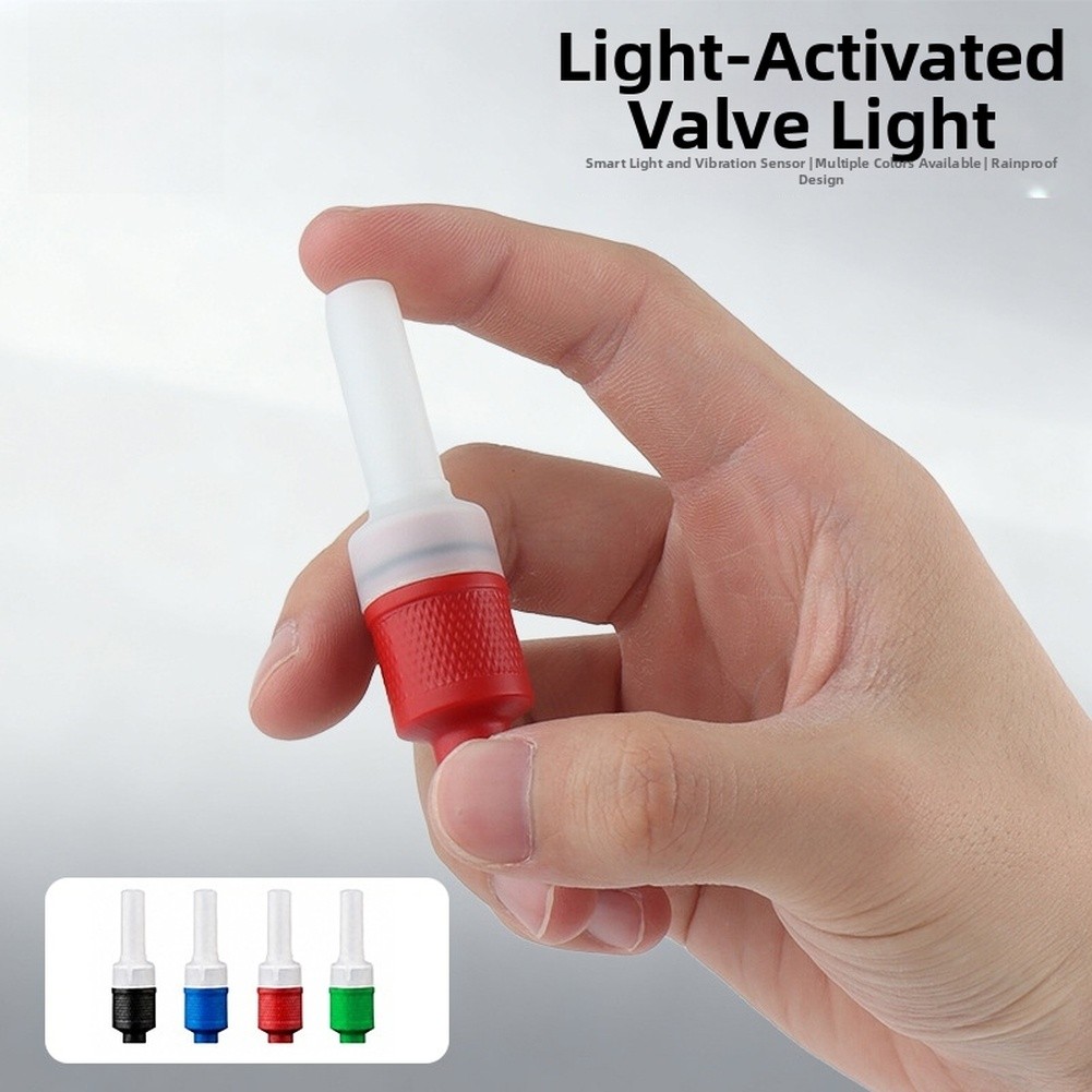 Bike Valve Light Smart Light Sensor Vibration Activation Energy Efficient