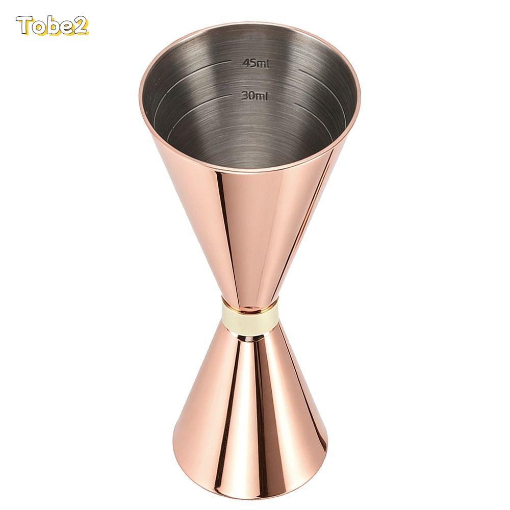 TOBE2 Đo Jigger, Đo lường Bên trong Thép không gỉ Đôi Cocktail Jigger, Thanh lịch Bartending Jigger 