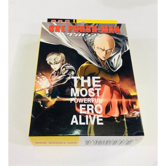 Bộ bài anime ONE punch-man , bộ tú one punch -man 54 ảnh khác nhau