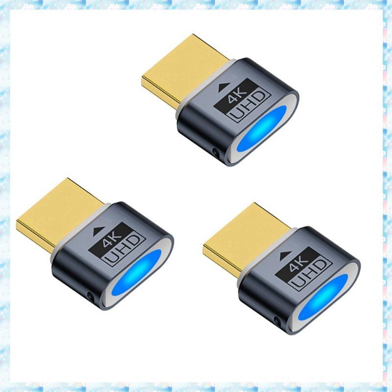 [R Q M U] Hỗ trợ 1080P @ 60Hz / 120Hz Bộ chuyển đổi màn hình HDTV ảo 4K 3 màn hình không đầu cho độ 
