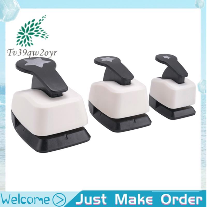 3 Lỗ Ngôi Sao Punch, Star Punch, Star Paper Punch, White & Hole Puncher, Star Puncher for Crafts, Pa