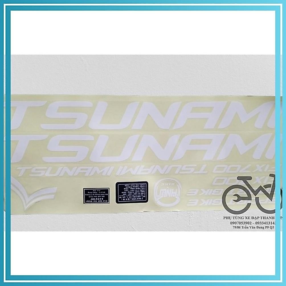 Tem Tsunami, tem xe đạp Fixed Gear