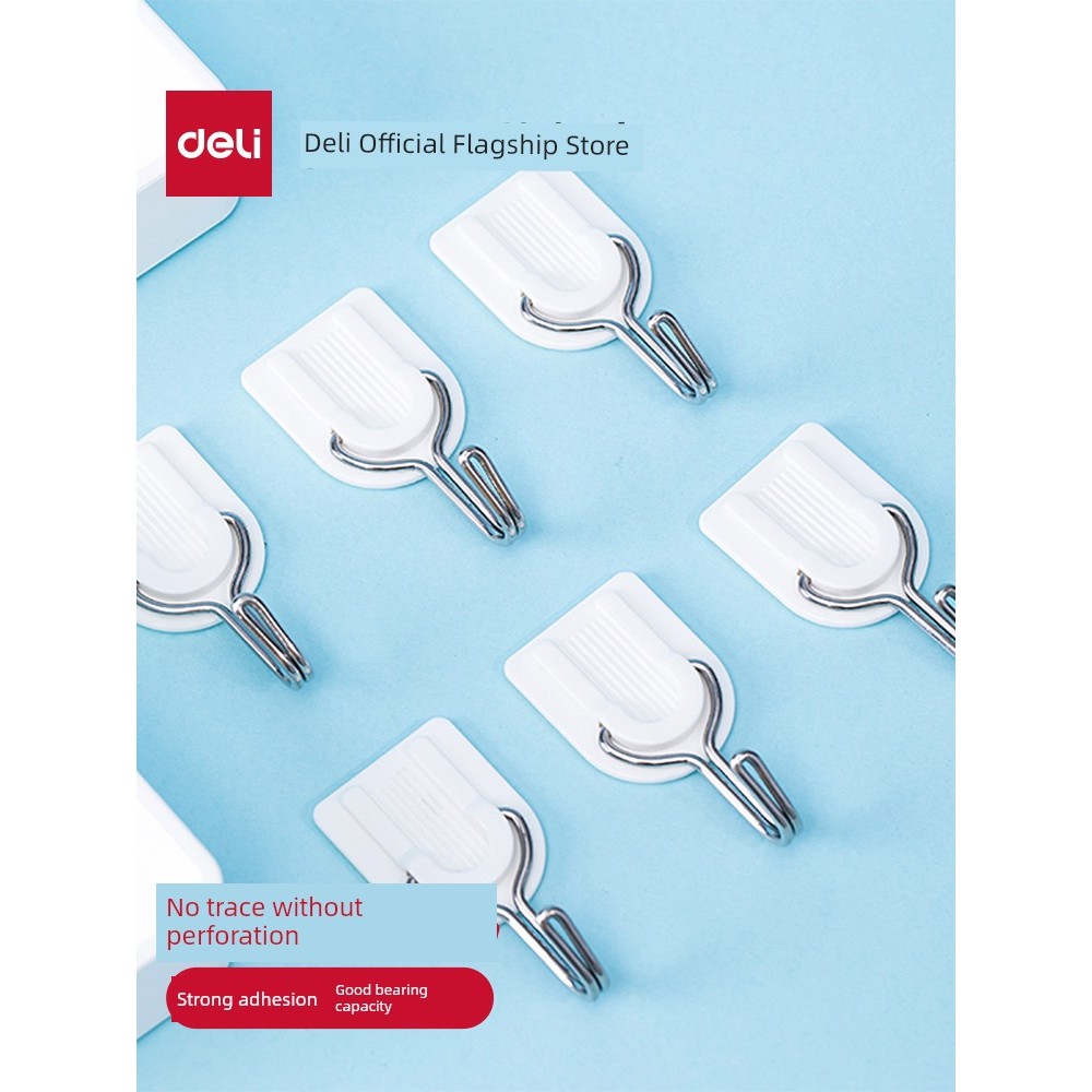 móc dán tường móc dán trường móc dán trường siêu dính Deli Hook Wall Không đánh dấu lỗ thủng phía sa