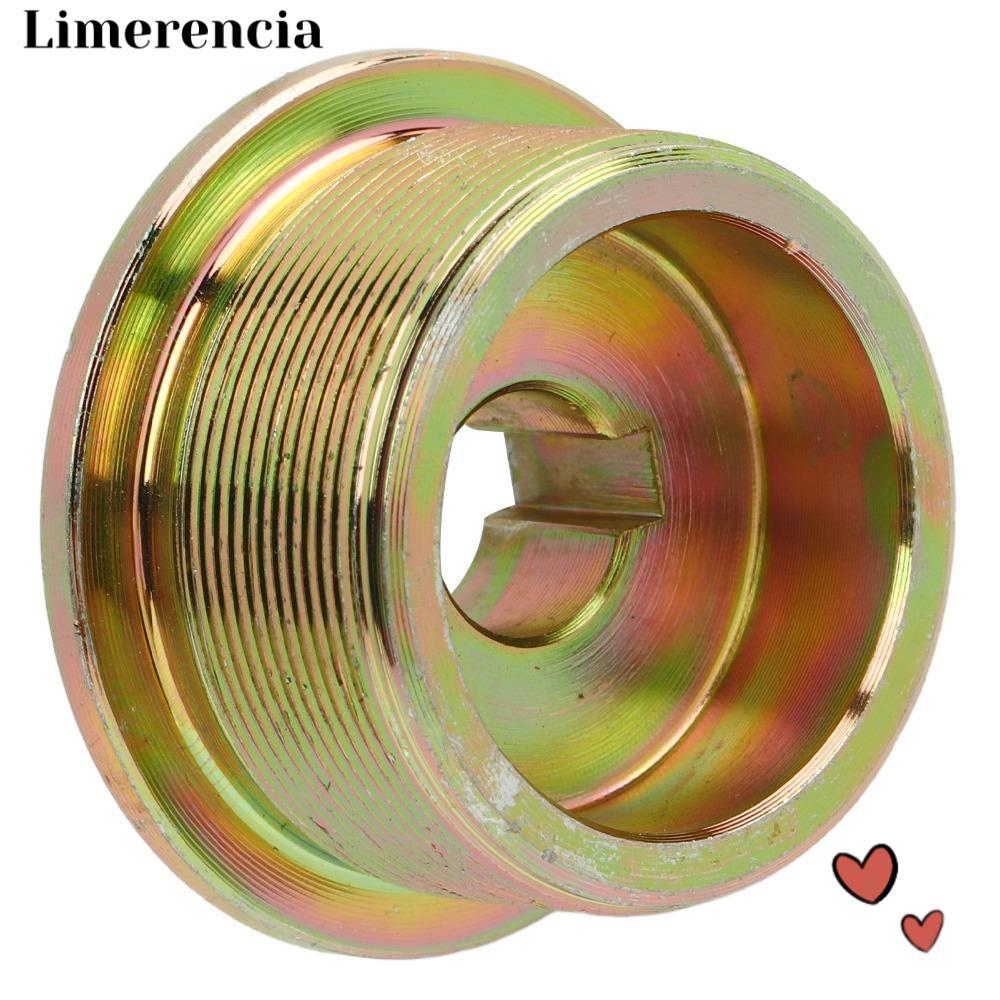LIMERENCIA Freewheel Adapter, Bộ chuyển đổi ổ đĩa bên phải màu vàng, Bộ chuyển đổi xe đạp điện lắp đ
