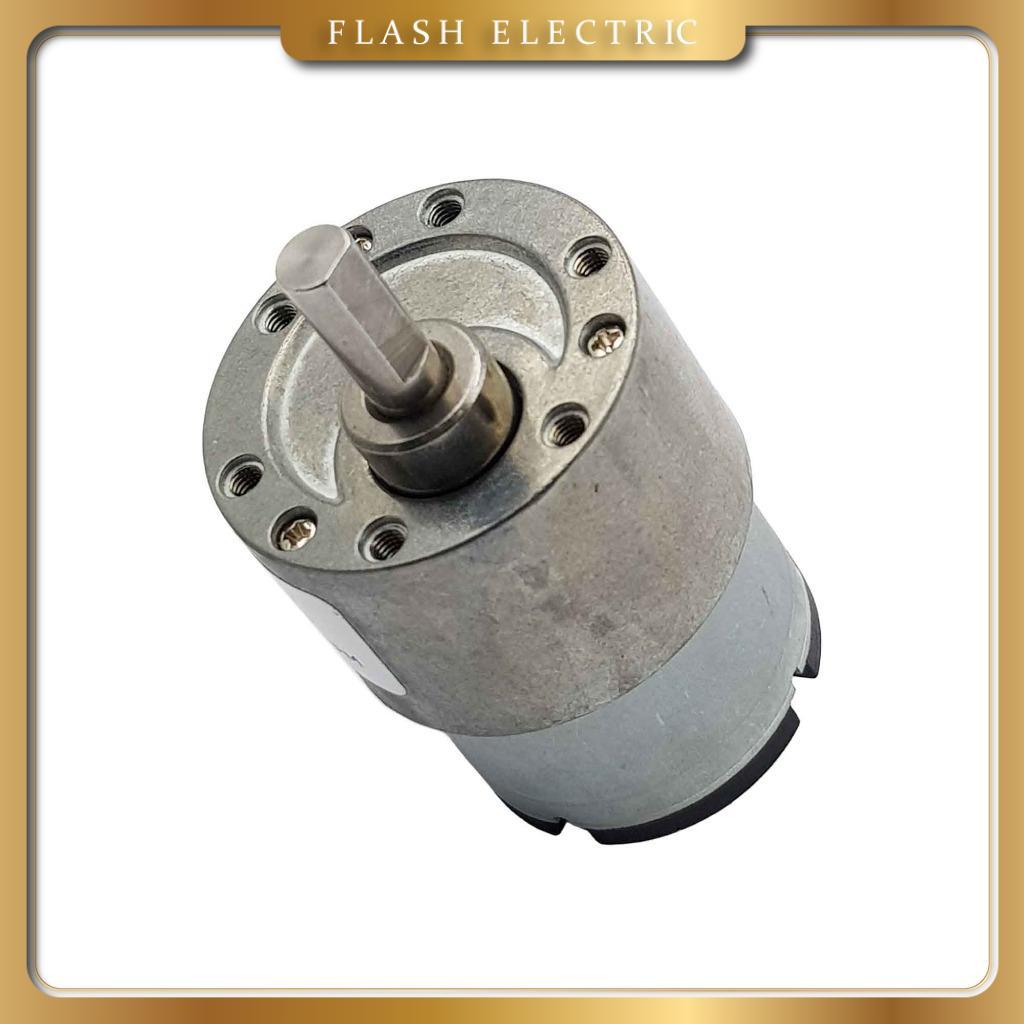 Động Cơ Giảm Tốc JGB37-520 12V 66RPM – Mô Men Xoắn Lớn Cho Robot, Băng Tải, Cơ Cấu Tự Động
