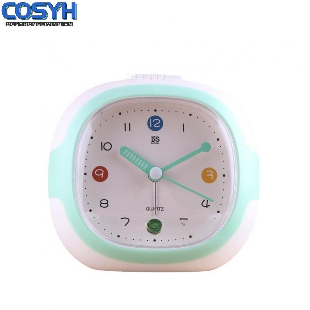 <cosyh>Bedside Table Clock Gentle Beeping Alarm Portable Alarm Clock For Bedroom Use