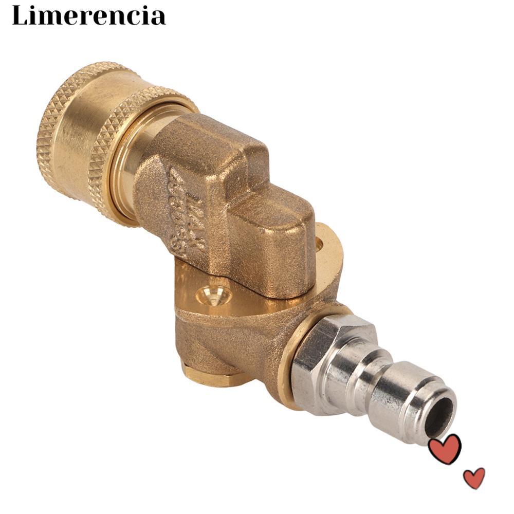 Khớp nối xoay máy rửa áp lực LIMERENCIA, 4500psi 1 / 4 ” Kết nối nhanh Khớp nối xoay kết nối nhanh, 