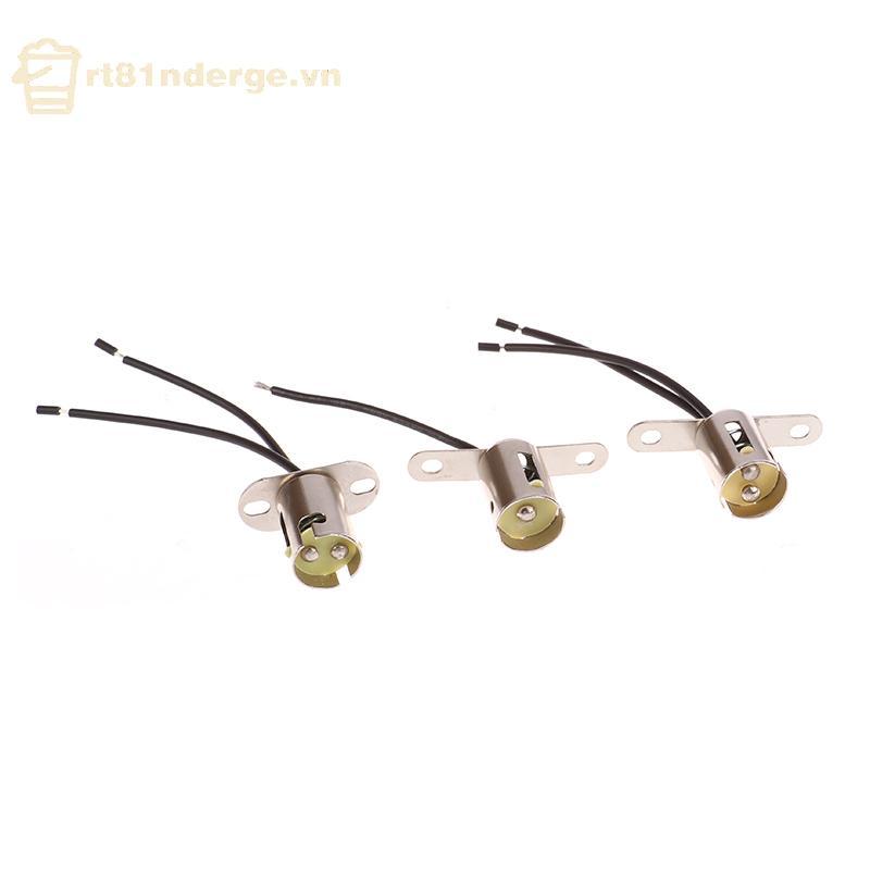 GE BA15D BA15S Đế Đèn BA15D Giá Đỡ Đèn BAY15D Đế 1156 Đế Đèn 1157 Giá Đỡ Đèn BA15D DIY Ship Lamp Hol