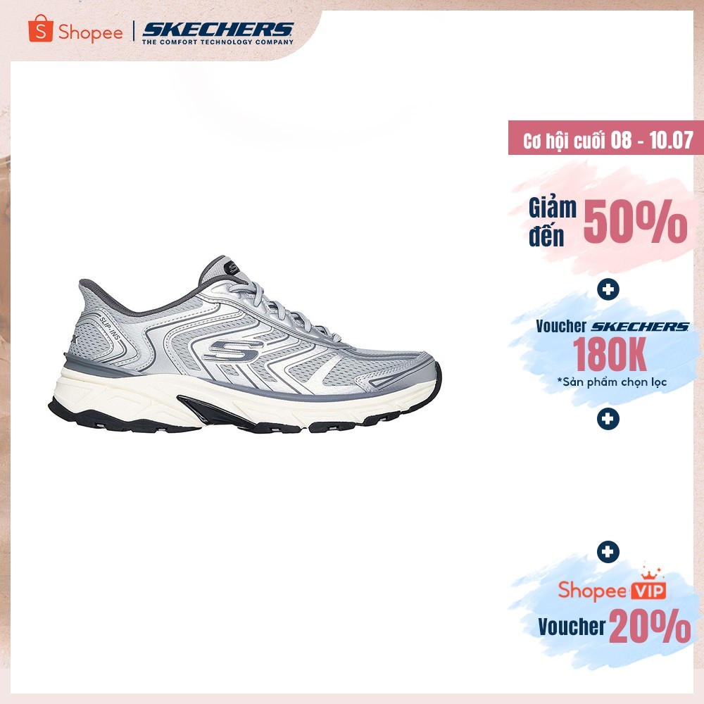 [ĐỘC QUYỀN ONLINE] Giày Thể Thao Nam Skechers Slip-Ins Sport Stamina Sport - 233150-SLGY Air-Cooled Memory Foam | BigBuy360 - bigbuy360.vn