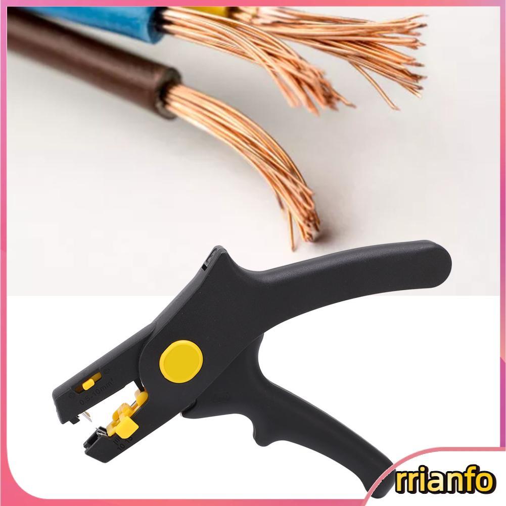 Rrianfo Dụng cụ cắt tuốt dây cáp ABS Dụng cụ cắt tuốt dây có thể điều chỉnh cho AWG 7‑22