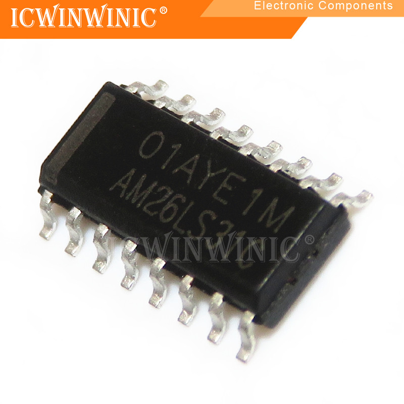 5 Mảnh AM26LS31CDR AM26LS31C AM26LS31 SOP-16 Mạch Tích Hợp IC