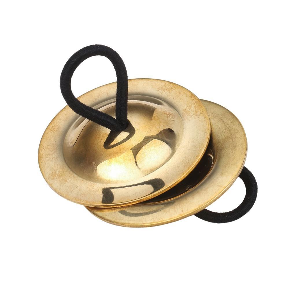 Lhome Belly Dancing Gold Finger Cymbals Nhạc cụ