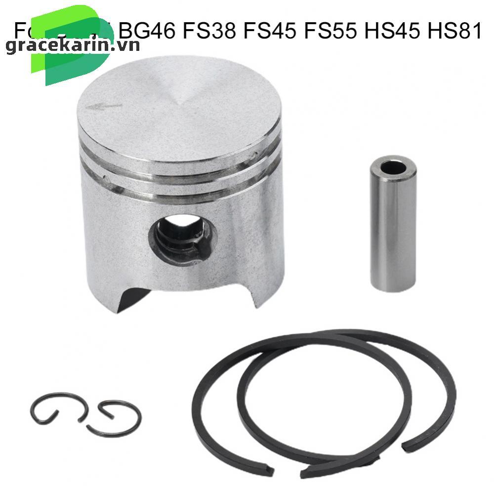[GRCEKRIN-VN]Piston Kit 34MM Trimmer Blower FS45 FS55 HS45 HS81 Garden Outdoor Hot Sale