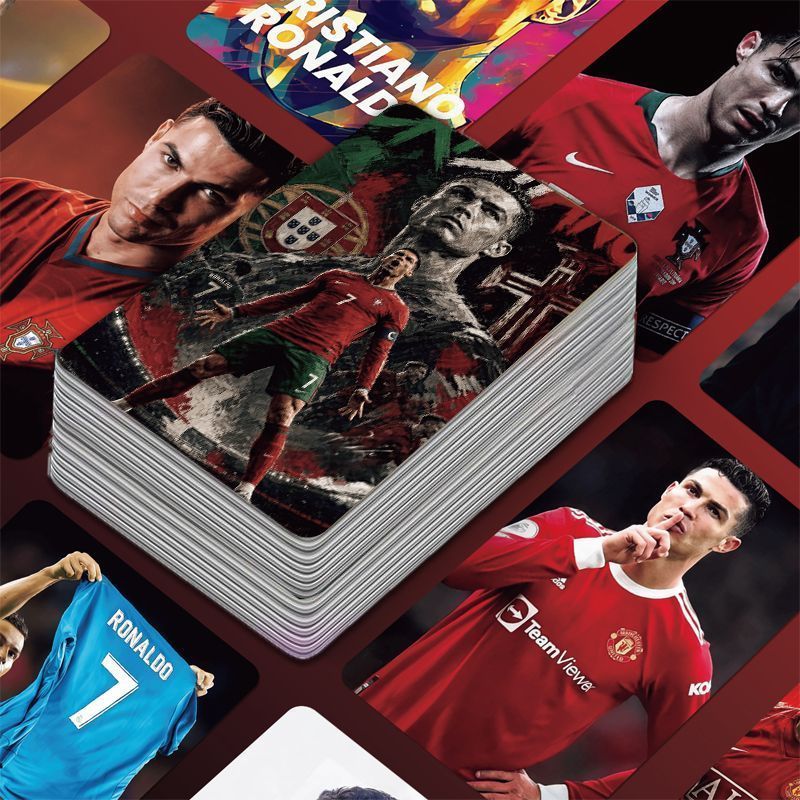 C Lo Laser Photocard Christia Noroldo CR7 World Cup Hàng hóa Thẻ ảnh Polaroid tự in