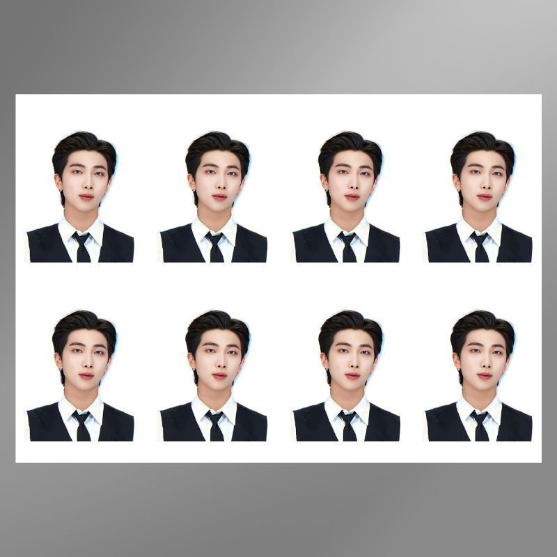 TQ~BTS BTS 1.0inch ID Photo Kim Tae-hyung Jungkook photo ID Photo Peripheral PP MSZG