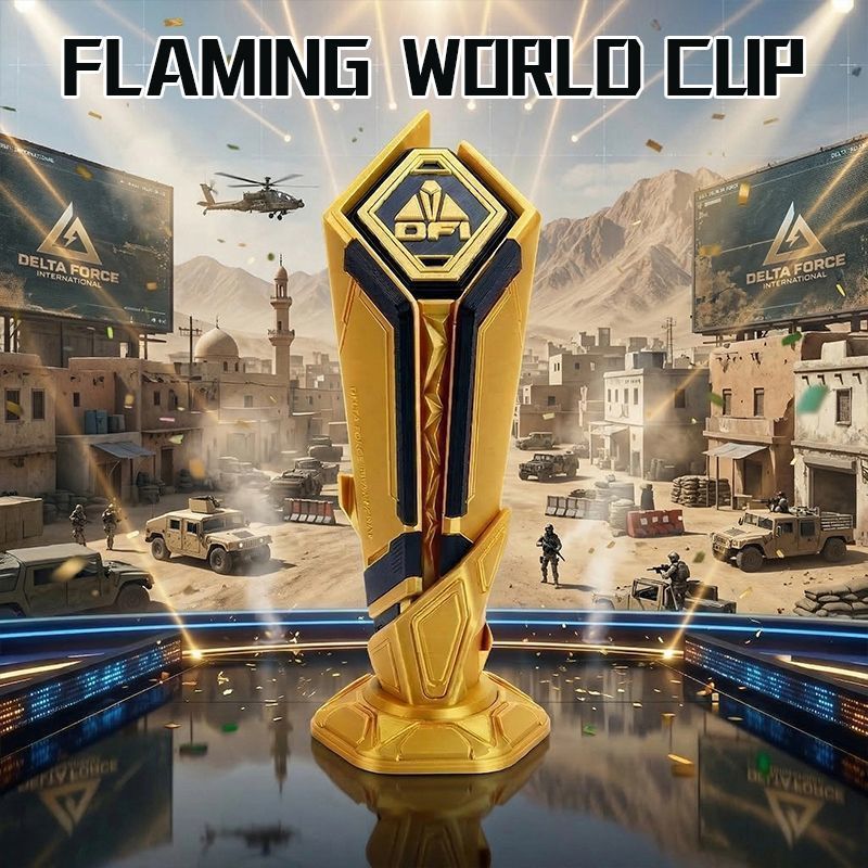 Delta Beacon Cup Cúp Chủ Đề Chơi Game Bút Hộp Bảo Quản Đồ Trang Trí Kỷ Niệm Bé Trai Quà Tặng Sinh Nh