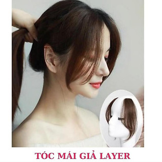 Tóc mái giả layer🥰FREESHIP😍 sợi tóc tơ