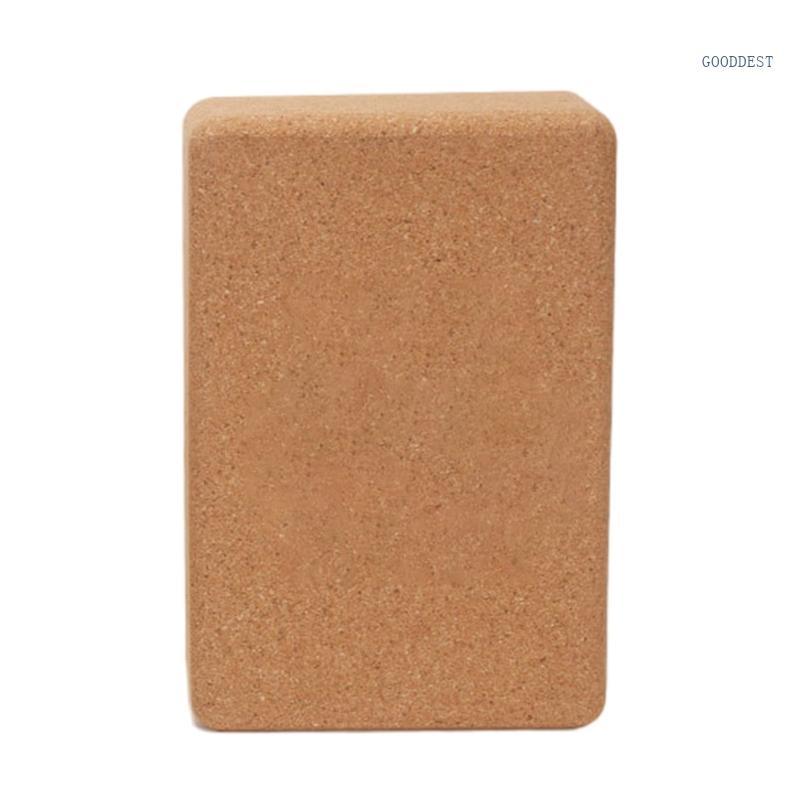 GOO Yoga Bolster Cork Block Training Fitness Cork Block Phụ kiện tập luyện Yoga